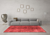 Machine Washable Oriental Red Industrial Rug, wshurb1505red