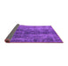 Sideview of Oriental Purple Industrial Rug, urb1505pur