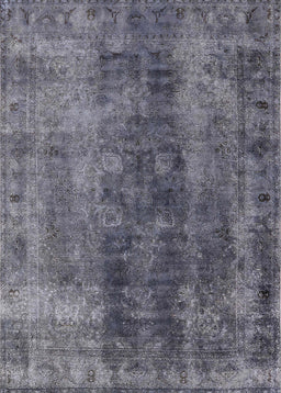 Machine Washable Industrial Modern Gray Rug, wshurb1505