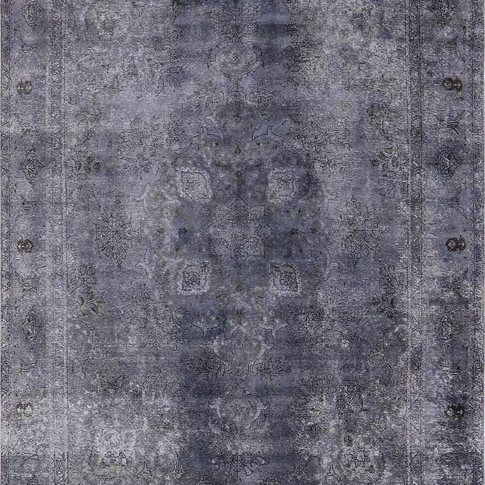 Machine Washable Industrial Modern Gray Rug, wshurb1505