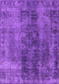 Oriental Purple Industrial Rug, urb1505pur