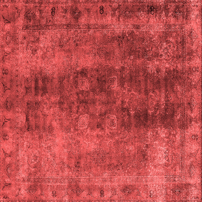 Machine Washable Oriental Red Industrial Rug, wshurb1505red