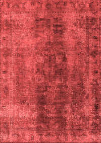 Oriental Red Industrial Rug, urb1505red