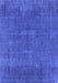 Oriental Blue Industrial Rug, urb1506blu