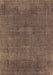 Machine Washable Oriental Brown Industrial Rug, wshurb1506brn