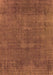 Machine Washable Oriental Orange Industrial Area Rugs, wshurb1506org