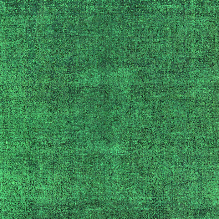 Machine Washable Oriental Green Industrial Area Rugs, wshurb1506grn