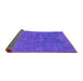 Sideview of Oriental Purple Industrial Rug, urb1506pur