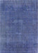 Mid-Century Modern Blue Oriental Rug, urb1506