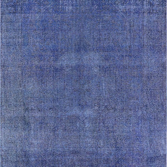 Mid-Century Modern Blue Oriental Rug, urb1506