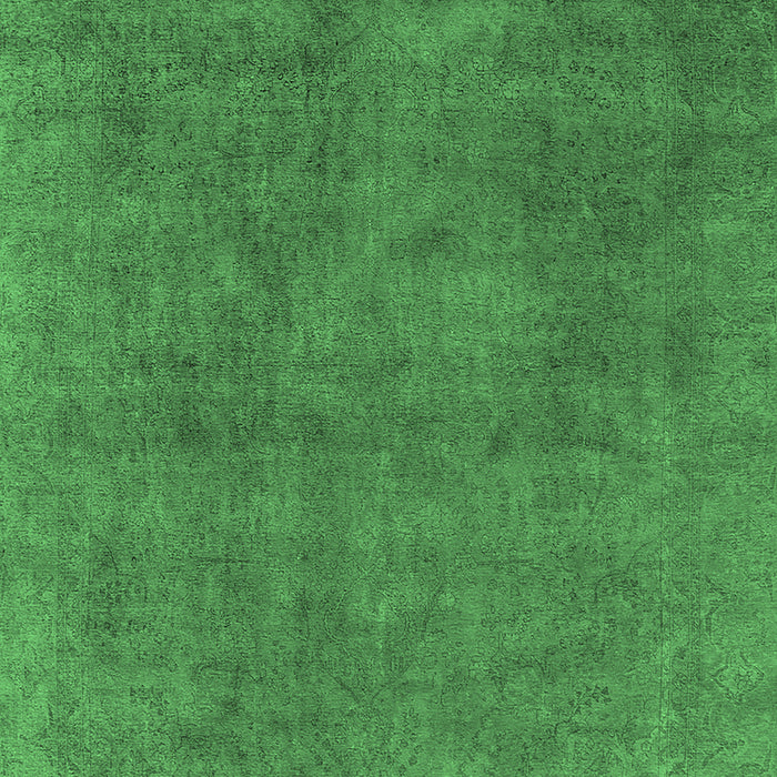 Oriental Emerald Green Industrial Rug, urb1507emgrn