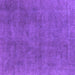 Square Oriental Purple Industrial Rug, urb1507pur