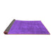 Sideview of Oriental Purple Industrial Rug, urb1507pur