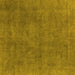 Square Oriental Yellow Industrial Rug, urb1507yw