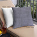 Front View of Mid-Century Modern Urban Square Slate Blue Grey Blue Throw Pillow, 18 inch by 18 inch, pwurb1507
