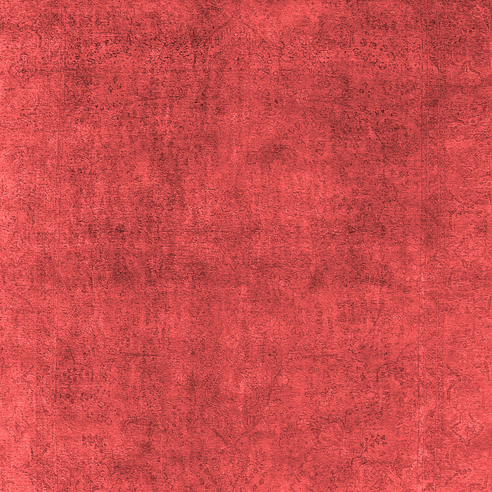 Machine Washable Oriental Red Industrial Rug, wshurb1507red