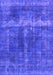 Machine Washable Oriental Purple Industrial Area Rugs, wshurb1509pur