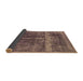 Sideview of Oriental Brown Industrial Rug, urb1509brn