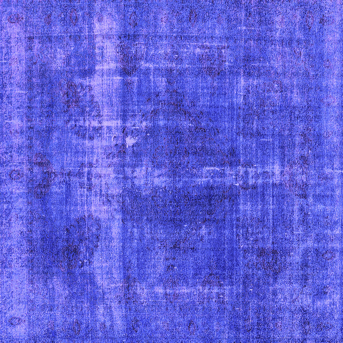 Square Oriental Purple Industrial Rug, urb1509pur