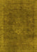 Oriental Yellow Industrial Rug, urb1510yw