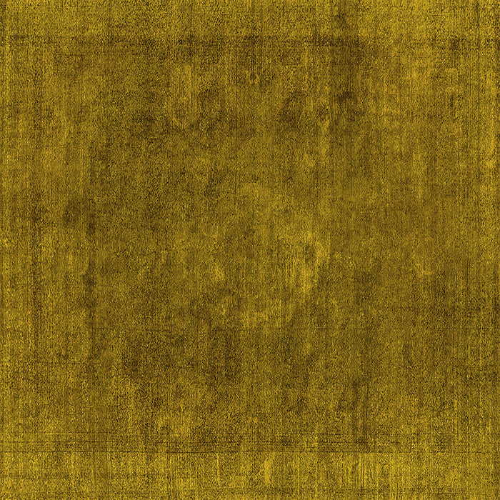 Square Oriental Yellow Industrial Rug, urb1510yw