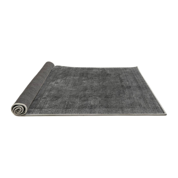Sideview of Oriental Gray Industrial Rug, urb1510gry