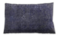 Mid-Century Modern Urban Purple Navy Blue Lumbar Throw Pillow, 13 inch by 19 inch, lburb1510