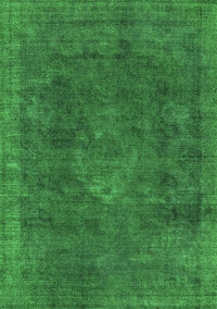 Oriental Green Industrial Rug, urb1510grn