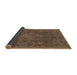 Sideview of Oriental Brown Industrial Rug, urb1510brn