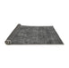 Sideview of Oriental Gray Industrial Rug, urb1511gry