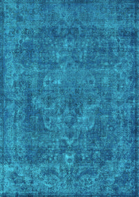 Oriental Turquoise Industrial Rug, urb1511turq