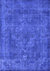 Oriental Blue Industrial Rug, urb1511blu