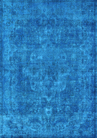 Oriental Light Blue Industrial Rug, urb1511lblu