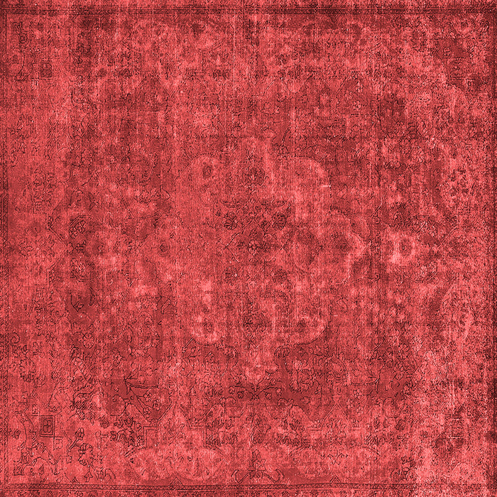 Machine Washable Oriental Red Industrial Rug, wshurb1511red