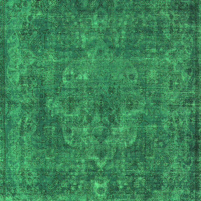Oriental Green Industrial Rug, urb1511grn