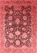 Oriental Red Industrial Area Rugs