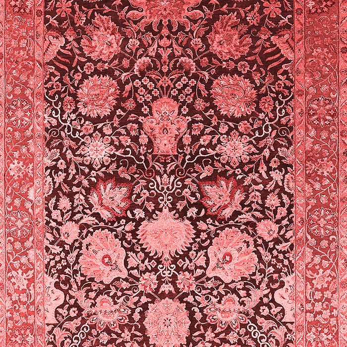 Oriental Red Industrial Area Rugs