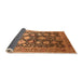 Sideview of Oriental Orange Industrial Rug, urb1512org