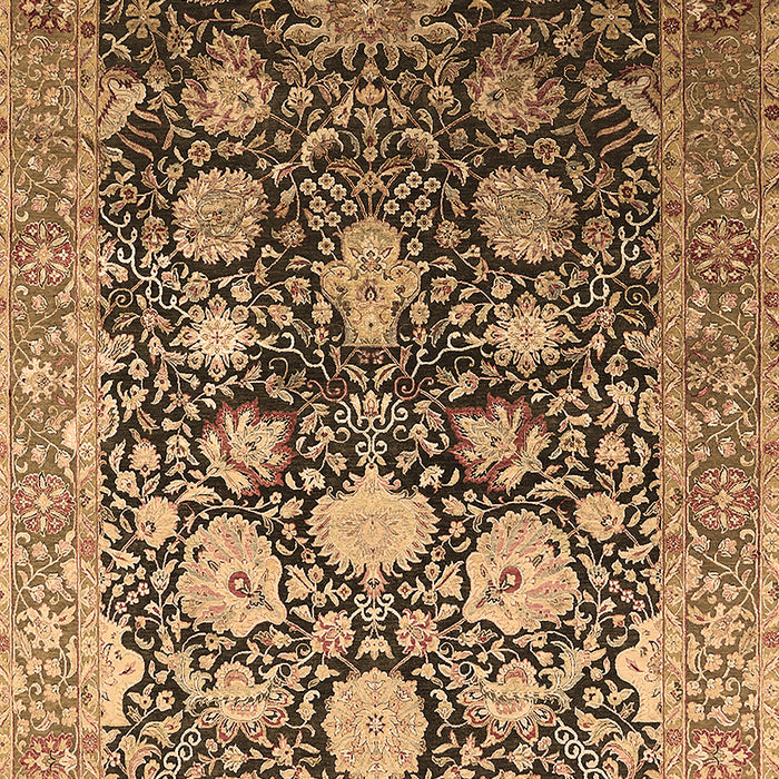 Oriental Brown Industrial Rug, urb1512brn