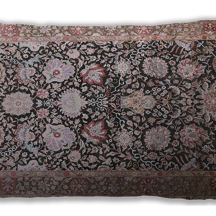 Mid-Century Modern Urban Silver Pink Lumbar Throw Pillow, 13 inch by 19 inch, lburb1512
