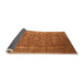 Sideview of Oriental Orange Industrial Rug, urb1513org