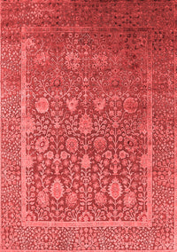 Oriental Red Industrial Rug, urb1513red