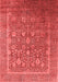 Oriental Red Industrial Area Rugs