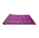 Sideview of Oriental Pink Industrial Rug, urb1514pnk