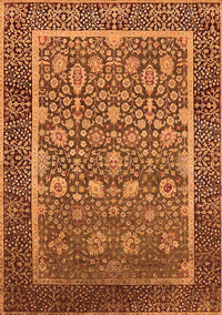 Oriental Orange Industrial Rug, urb1514org