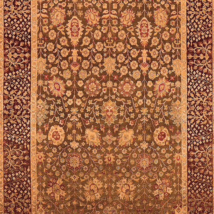 Oriental Orange Industrial Rug, urb1514org