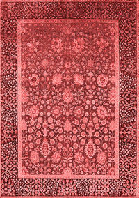 Oriental Red Industrial Rug, urb1514red