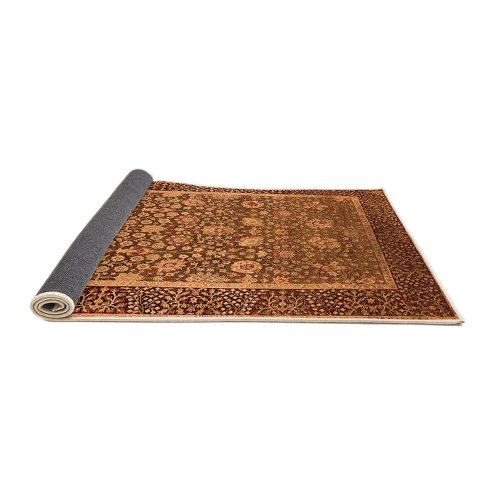Sideview of Oriental Orange Industrial Rug, urb1514org