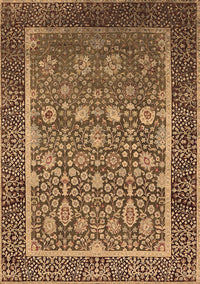 Oriental Brown Industrial Rug, urb1514brn