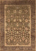 Oriental Brown Industrial Rug, urb1514brn